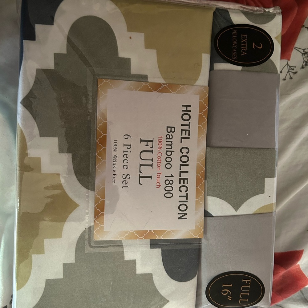 Hotel Collection Bamboo 1800 Full Sheet Set